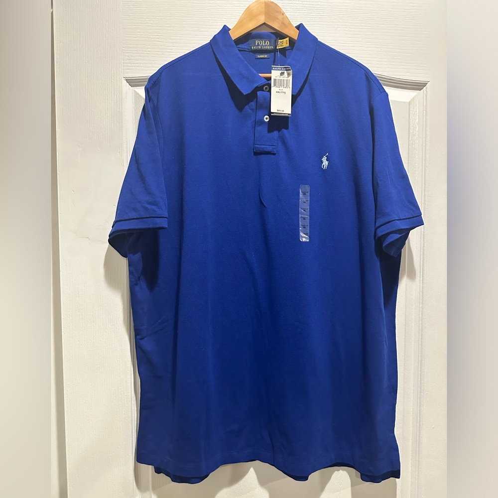 XXL Royal Blue polo Shirt